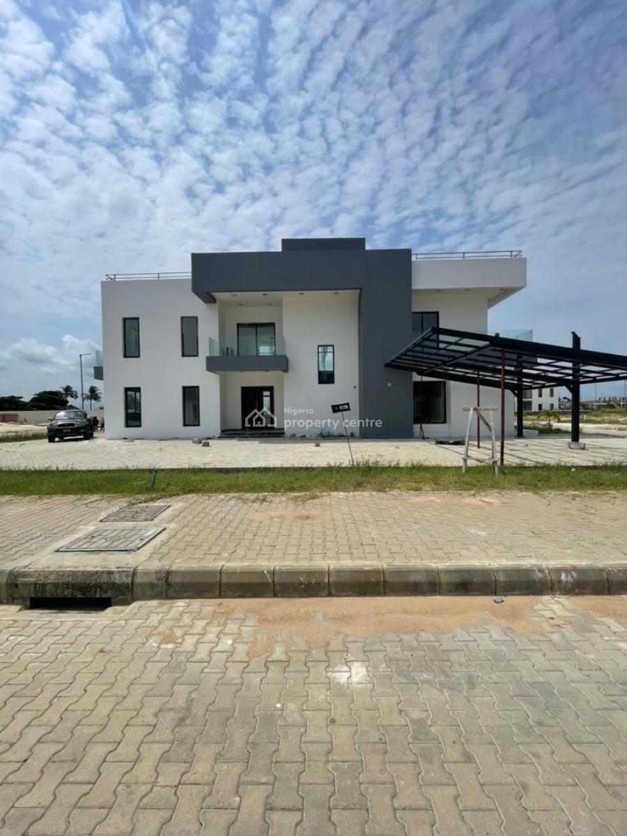 Newly Built 5-bedroom Detached Residence with a Beach View, Maiyegun Beach Estate, Jakande Bus Stop Lekki. (off The Coastal Road), Lekki, Lagos, Detached Duplex for Rent