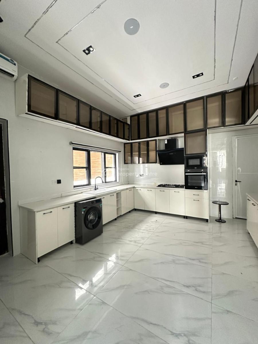 Fully Furnished 5 Bedroom Duplex with Kva, Solar and Swimming Pool, Chevron, Lekki Phase 2, Lekki, Lagos, Detached Duplex for Sale