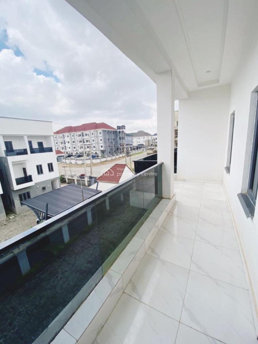 Furnished 4 Bedroom Terrace Duplex with Bq, Tarred Road, Jahi, Abuja, Terraced Duplex for Rent