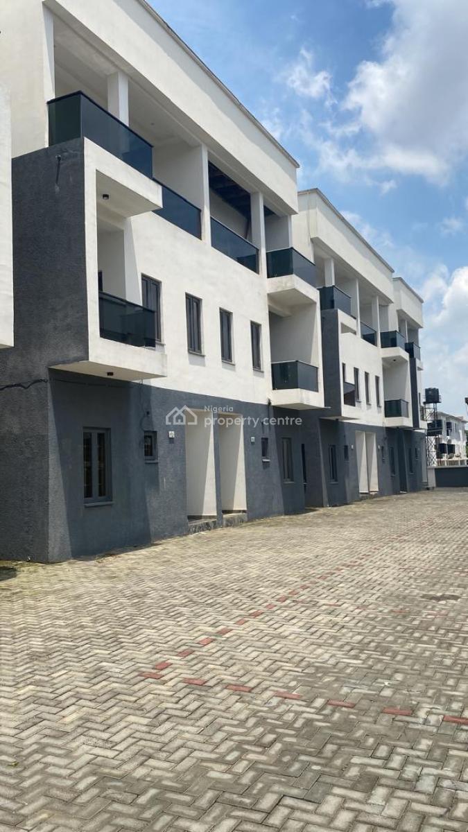 Furnished 4 Bedroom Terrace Duplex with Bq, Tarred Road, Jahi, Abuja, Terraced Duplex for Rent