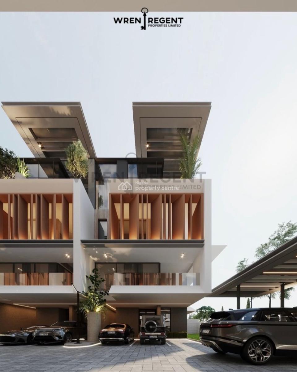 Off-plan Offer: Waterfront 4 Bedrooms Terrace, Osborne Phase 1, Ikoyi, Lagos, House for Sale