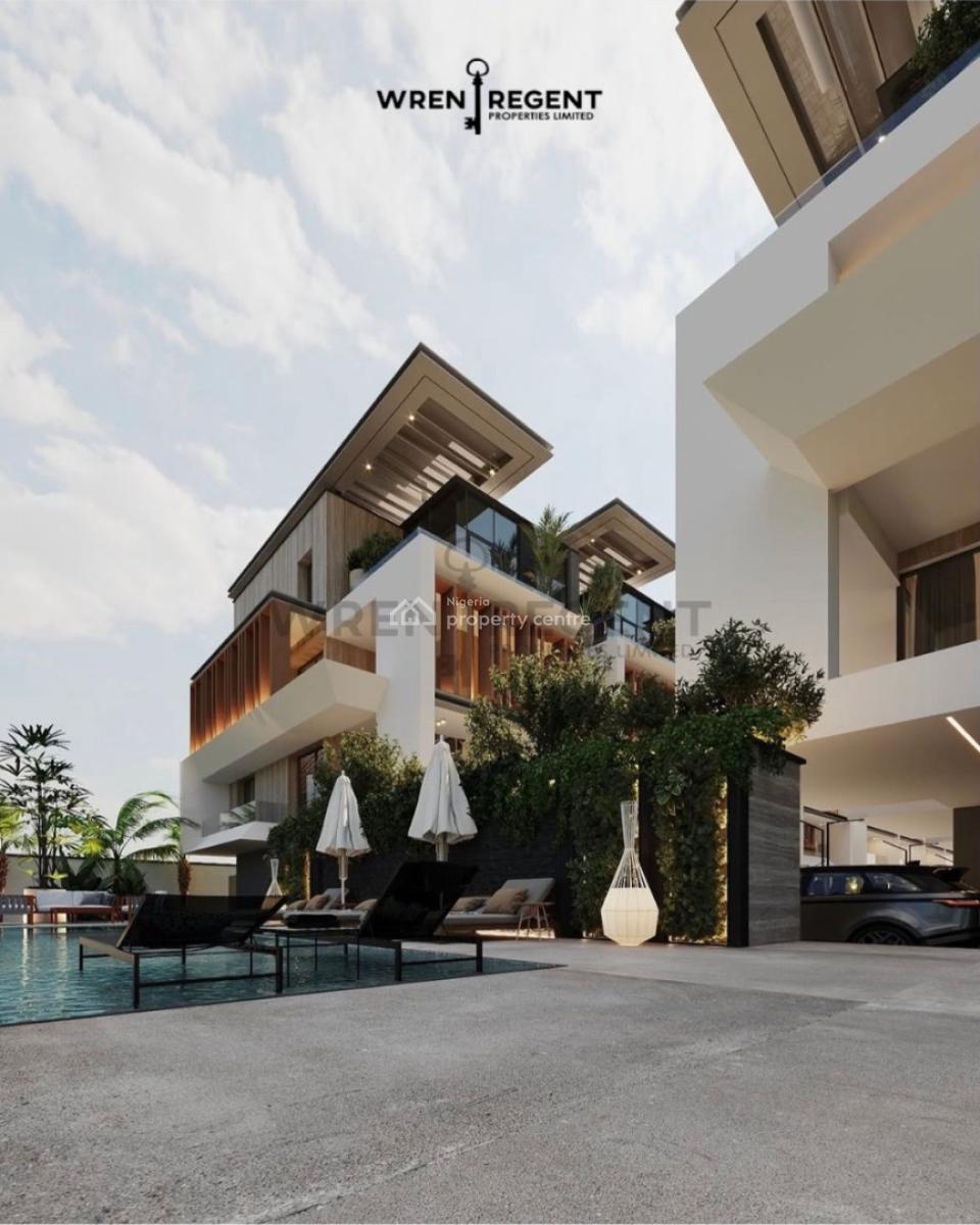 Off-plan Offer: Waterfront 4 Bedrooms Terrace, Osborne Phase 1, Ikoyi, Lagos, House for Sale