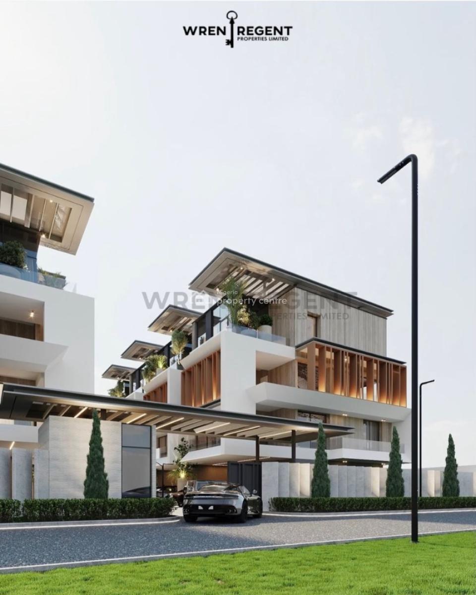 Off-plan Offer: Waterfront 4 Bedrooms Terrace, Osborne Phase 1, Ikoyi, Lagos, House for Sale