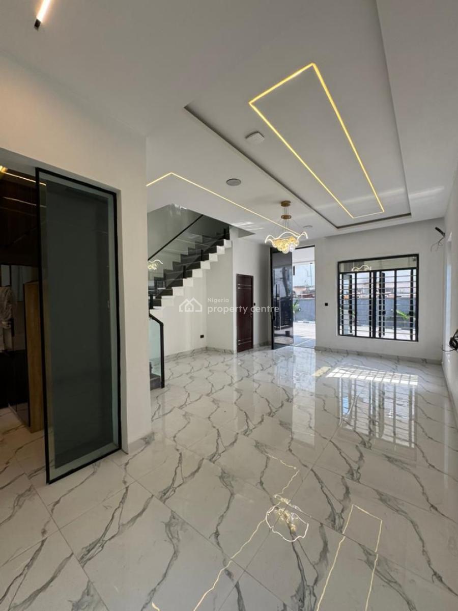 Beautiful 4 Bedroom Terraced Duplex, Osapa, Lekki, Lagos, House for Sale