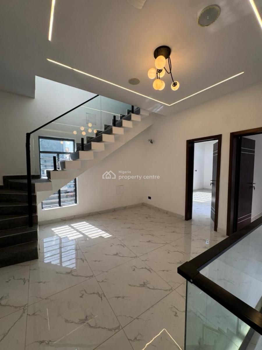 Beautiful 4 Bedroom Terraced Duplex, Osapa, Lekki, Lagos, House for Sale