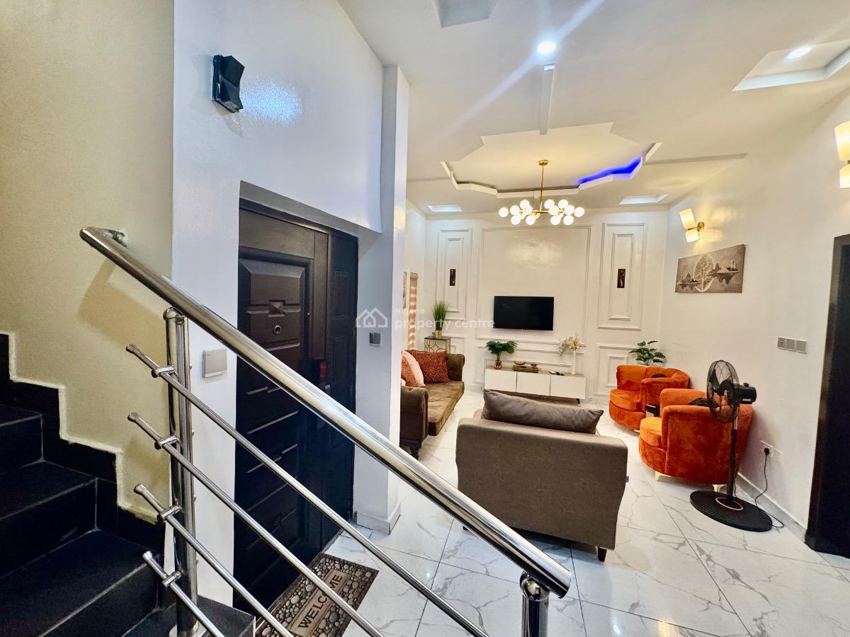 Smart 4 Bedroom Deplex with Exquisite Features, Luxury 4 Bedroom Shortlet Apartment Available in Gbagada, Gbagada, Lagos, Flat / Apartment Short Let