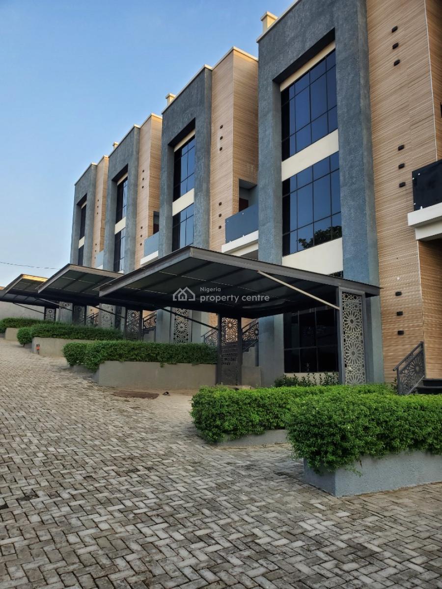 Luxury 4 Unit of 4-bedroom Terrace Duplex with Bq & Pool, Asokoro District, Abuja, Terraced Duplex for Rent