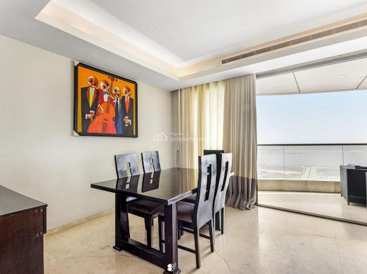 3 Bedroom Furnished Apartment with a Room Bq on The 18th Floor, Eko Atlantic, Victoria Island (vi), Lagos, Flat / Apartment for Rent