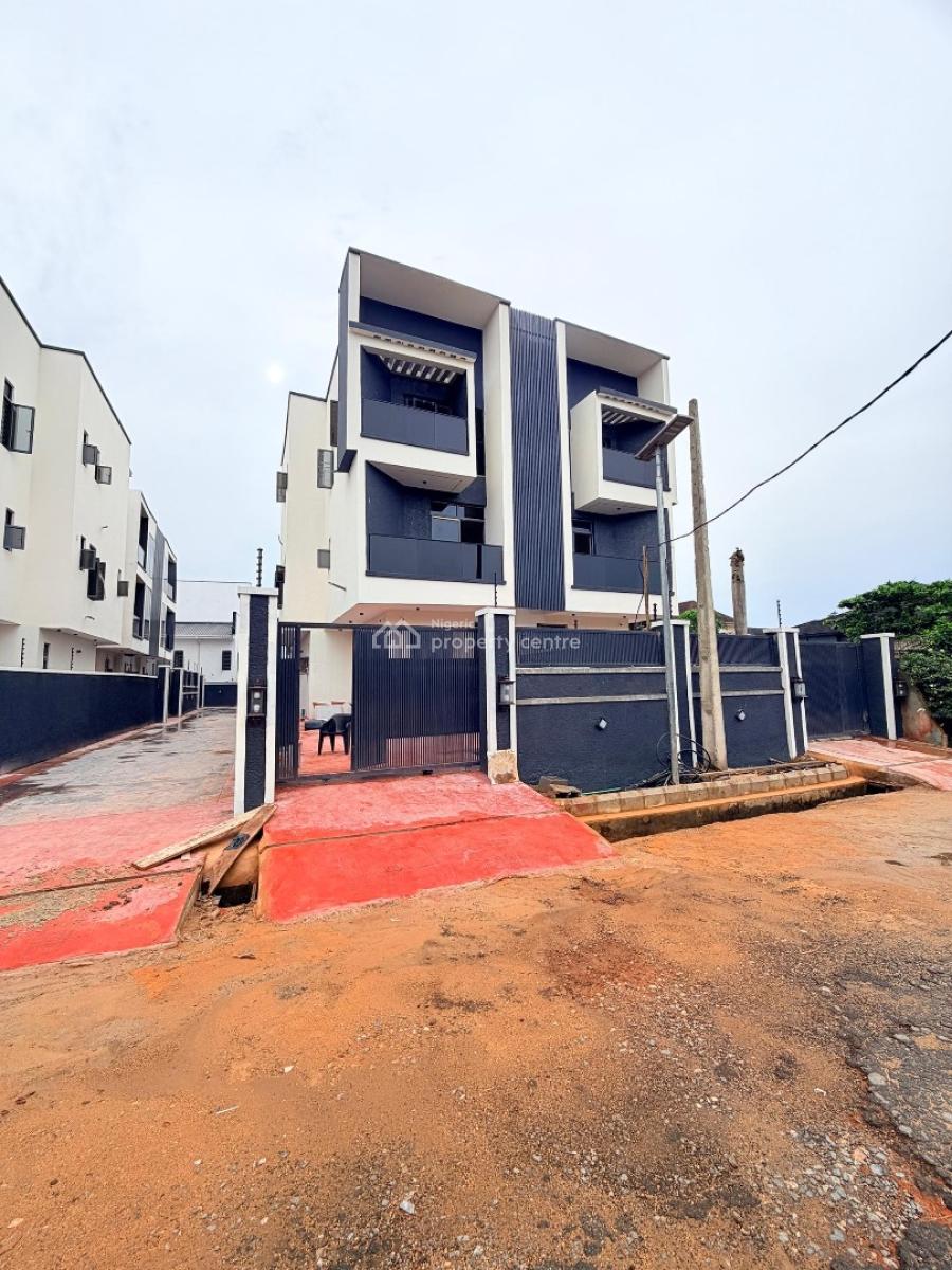 Newly Built 4 Bedroom Semi Detached Duplex with Bq, Adeniyi Jones, Ikeja, Lagos, Semi-detached Duplex for Sale