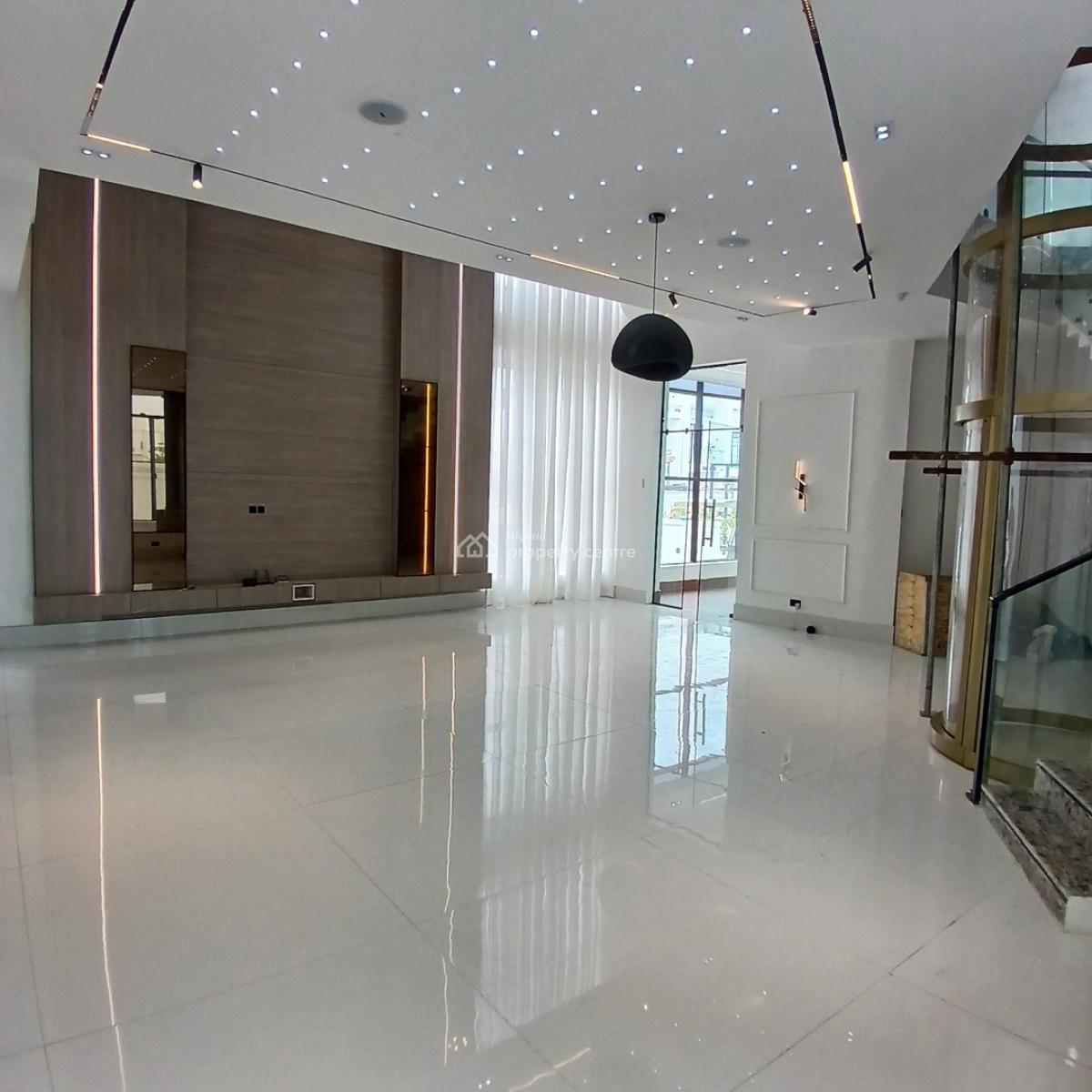 Exquisite 5 Bedroom Detached Duplex with Glass Elevator, Chevron Drive ,chevron, Lekki, Lagos, Detached Duplex for Sale