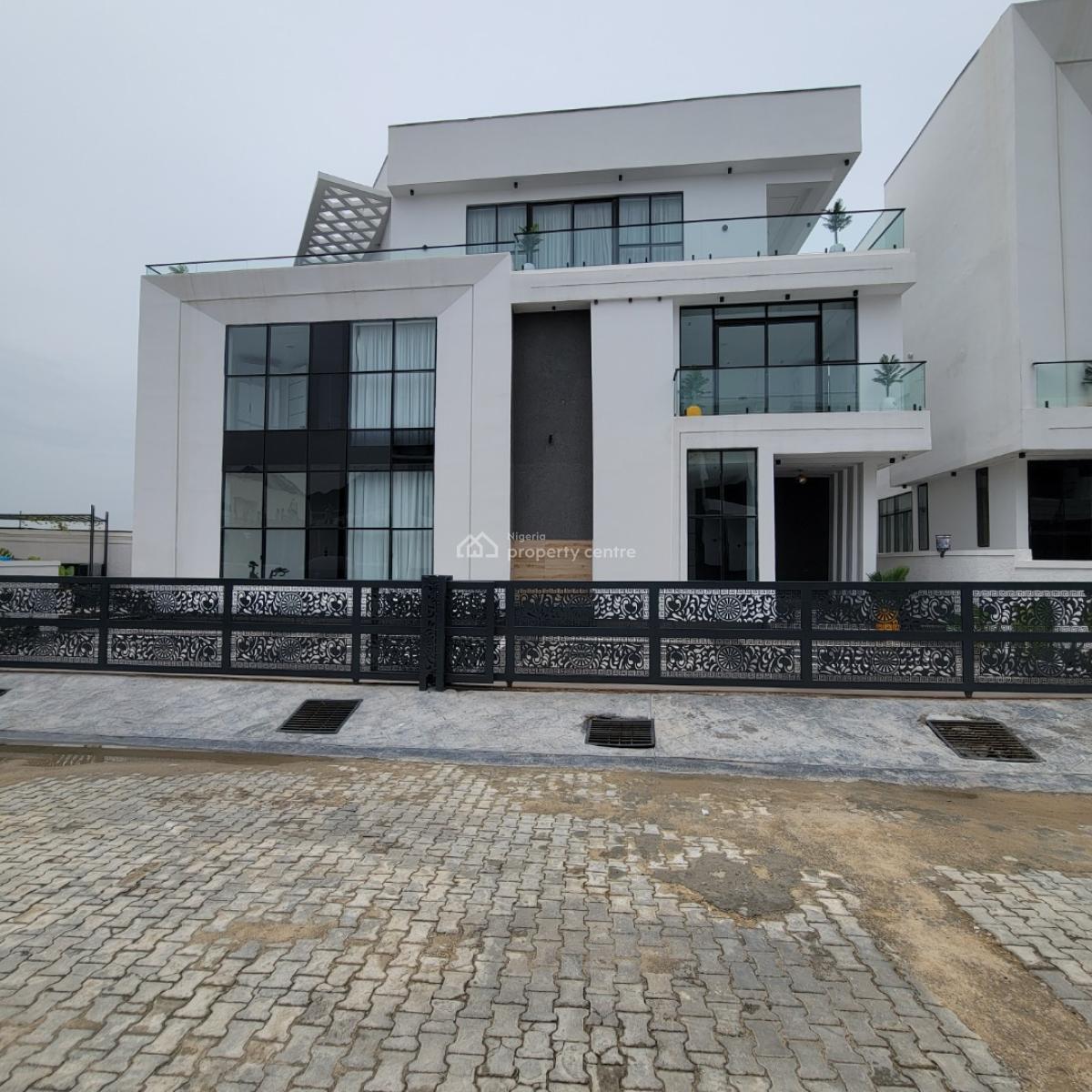 Gorgeous 5bedroom Duplex with a Bq and a Pool, Chevron Toll Gate, Lekki, Lagos, Detached Duplex for Sale