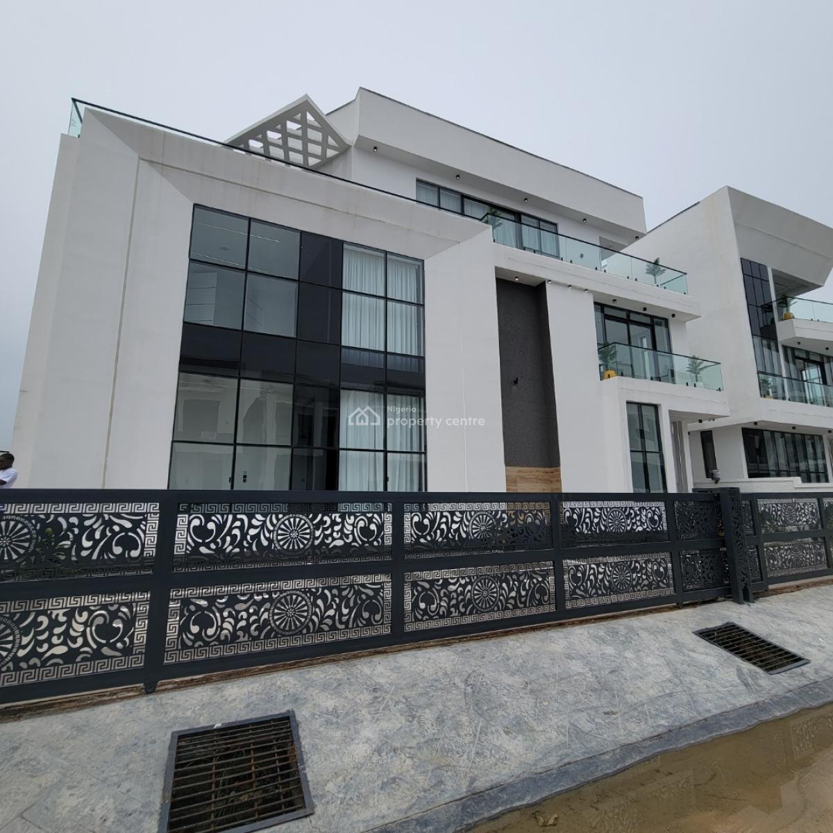 Gorgeous 5bedroom Duplex with a Bq and a Pool, Chevron Toll Gate, Lekki, Lagos, Detached Duplex for Sale