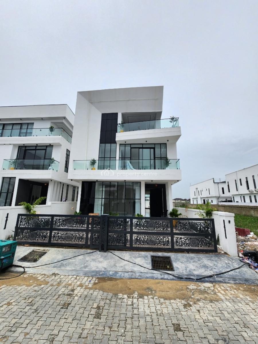 Luxury 5 Bedroom Detached Duplex + Bq, Pool, Elevator, Cinema, Chevron, Lekki, Lagos, Detached Duplex for Sale