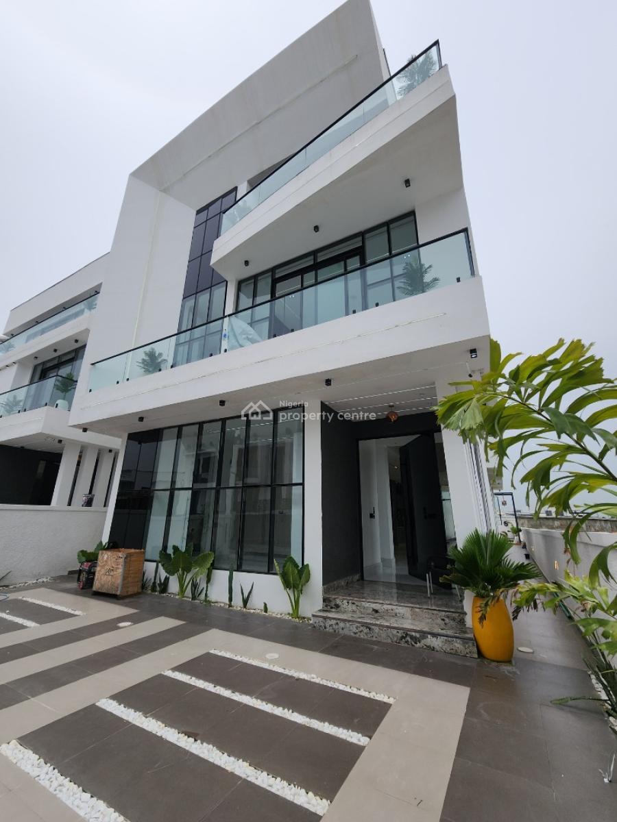 Luxury 5 Bedroom Detached Duplex + Bq, Pool, Elevator, Cinema, Chevron, Lekki, Lagos, Detached Duplex for Sale