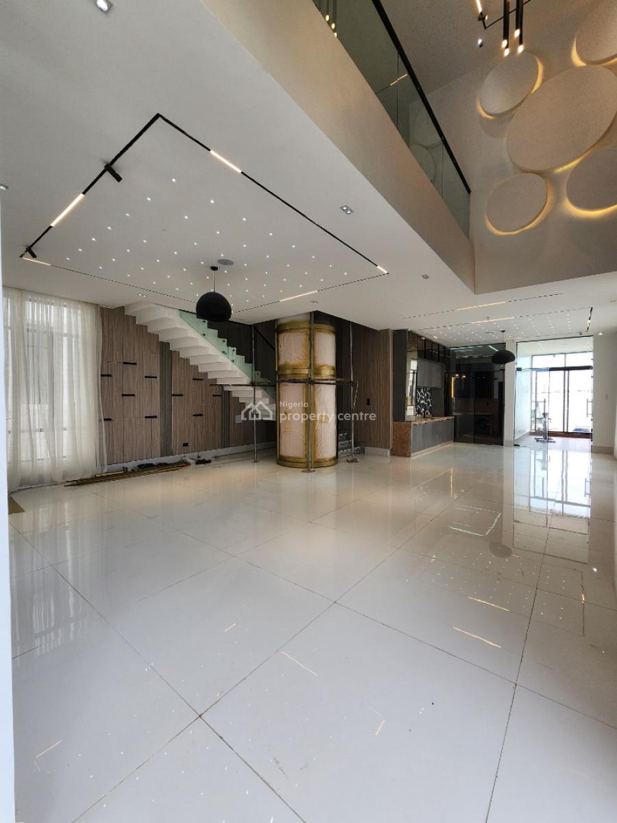 Luxury 5 Bedroom Detached Duplex + Bq, Pool, Elevator, Cinema, Chevron, Lekki, Lagos, Detached Duplex for Sale