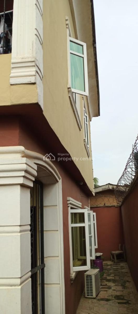 an Outstanding Beautiful 4 Bedroom Duplex on 60/60ft Inside  Estate, Meiran, Ekoro Road, Surulere Estate, Meiran, Agege, Lagos, House for Sale