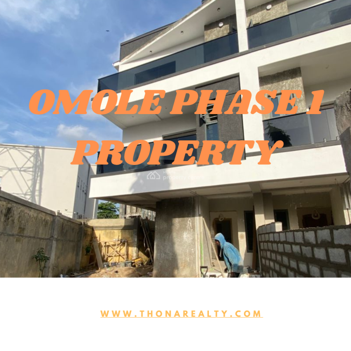 Contemporary 4 Bedroom Semi Detached Duplex with Bq( One Unit), Omole Phase 1, Omole Phase 1, Ikeja, Lagos, Detached Duplex for Sale