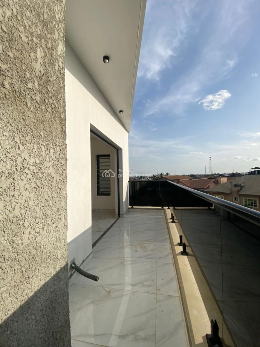 Contemporary 4 Bedroom Semi Detached Duplex with Bq( One Unit), Omole Phase 1, Omole Phase 1, Ikeja, Lagos, Detached Duplex for Sale