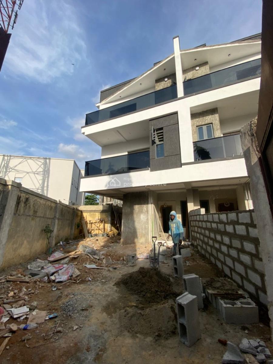 Contemporary 4 Bedroom Semi Detached Duplex with Bq( One Unit), Omole Phase 1, Omole Phase 1, Ikeja, Lagos, Detached Duplex for Sale