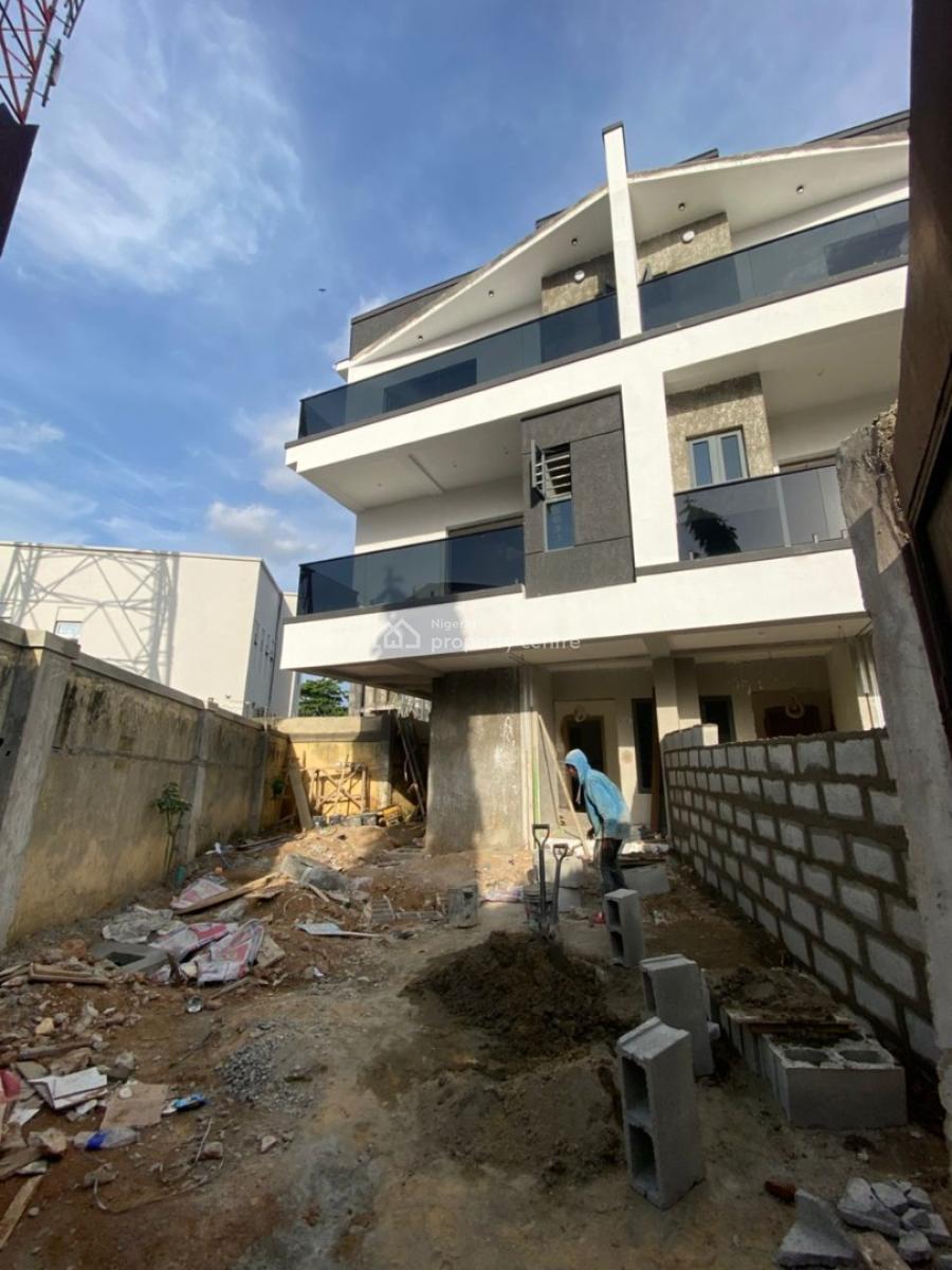Contemporary 4 Bedroom Semi Detached Duplex with Bq( One Unit), Omole Phase 1, Omole Phase 1, Ikeja, Lagos, Detached Duplex for Sale