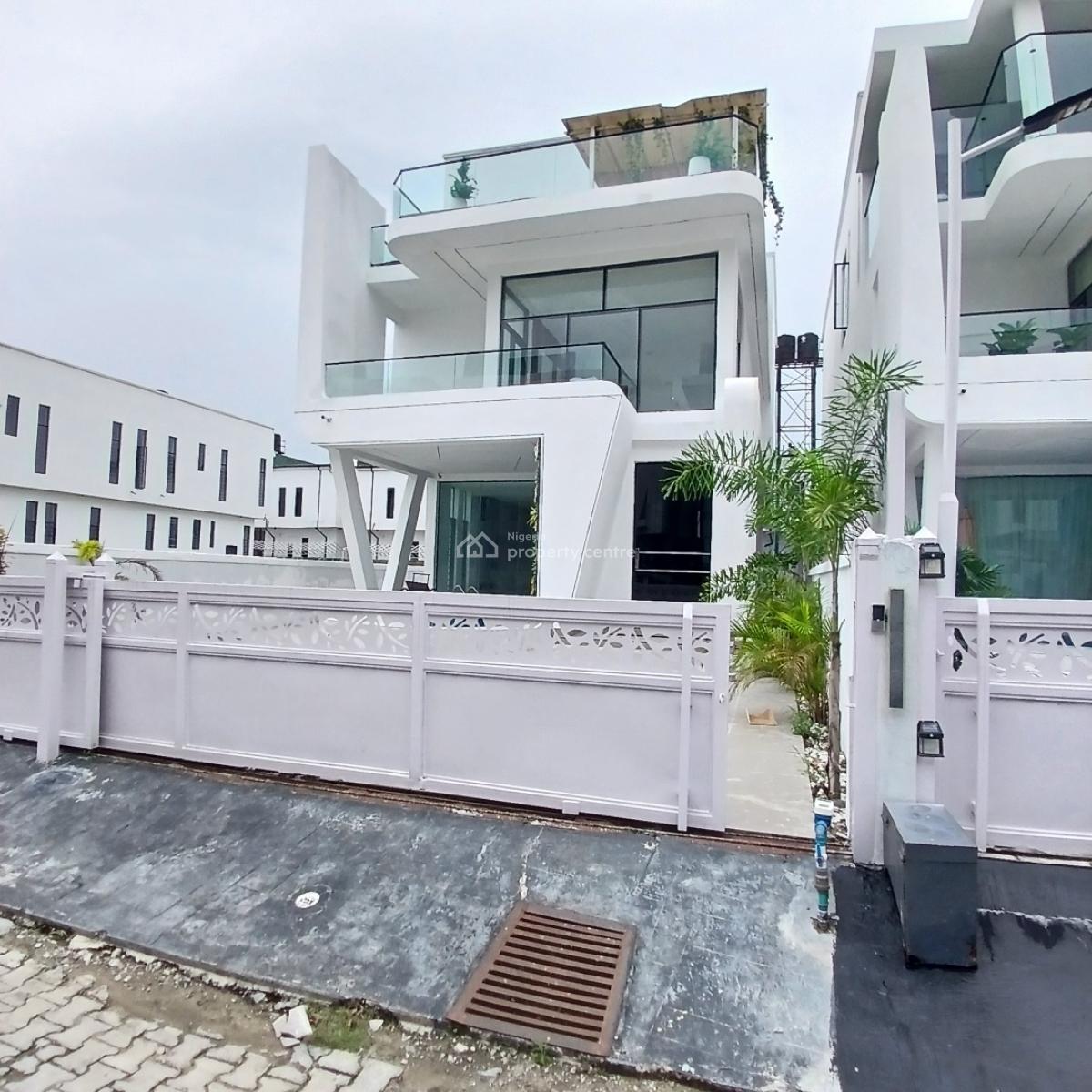 5 Bedroom Detached Duplex with Swimming Pool,,bq, Chevron Drive,chevron, Lekki, Lagos, Detached Duplex for Sale