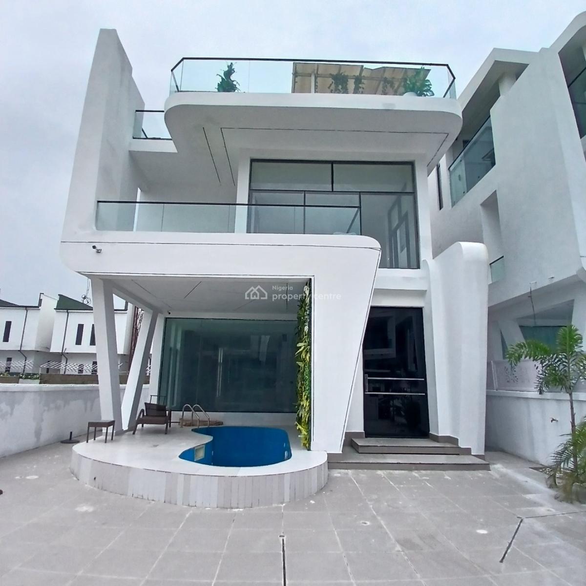 5 Bedroom Detached Duplex with Swimming Pool,,bq, Chevron Drive,chevron, Lekki, Lagos, Detached Duplex for Sale