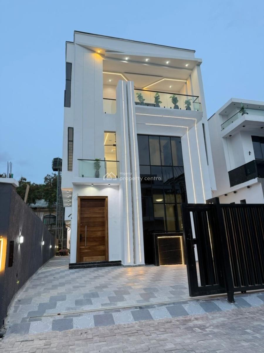 Newly Built 6 Bedroom Detached Duplexes, Chevron Toll Gate, Lekki, Lagos, Detached Duplex for Sale