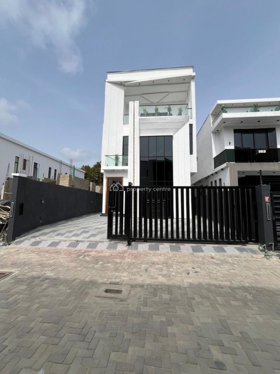Newly Built 6 Bedroom Detached Duplexes, Chevron Toll Gate, Lekki, Lagos, Detached Duplex for Sale