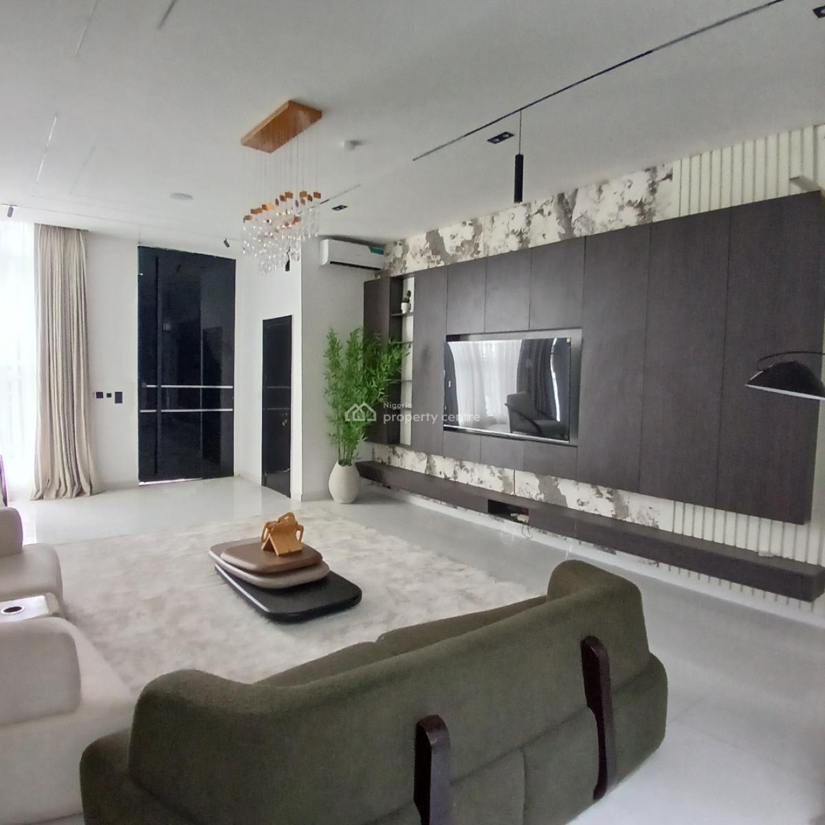 Furnished 5 Bedroom Detached Duplex with Swimming Pool,bq, Chevron Drive,chevron, Lekki, Lagos, Detached Duplex for Sale