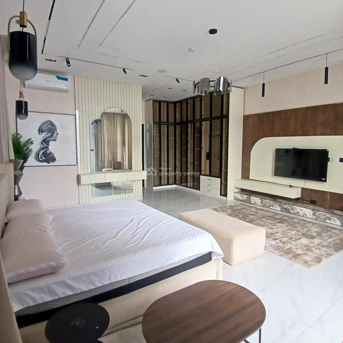 Furnished 5 Bedroom Detached Duplex with Swimming Pool,bq, Chevron Drive,chevron, Lekki, Lagos, Detached Duplex for Sale