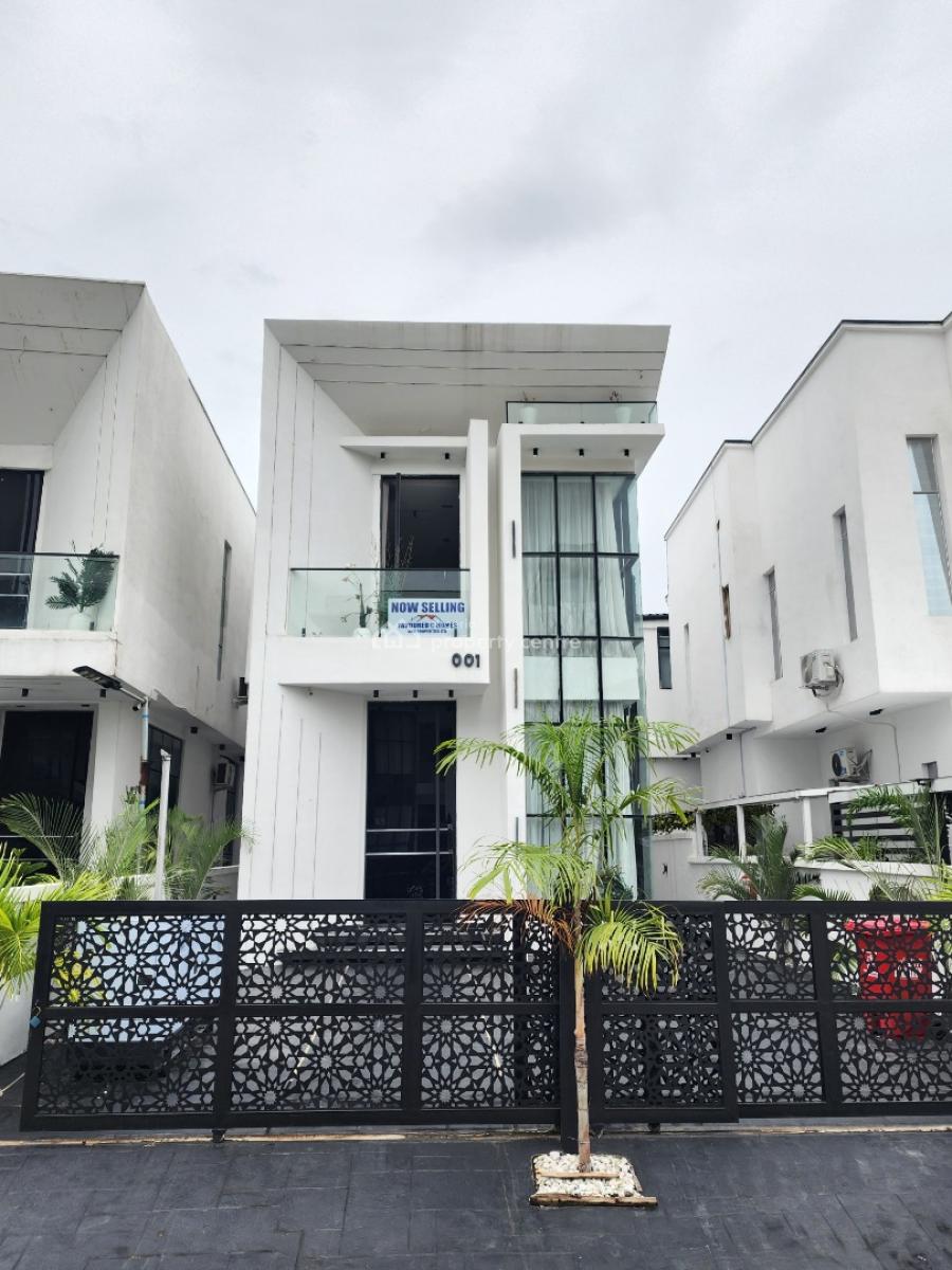 Nicely Built Furnished 5 Bedroom Detached Duplex + Bq, Pool, Chevron, Lekki, Lagos, Detached Duplex for Sale