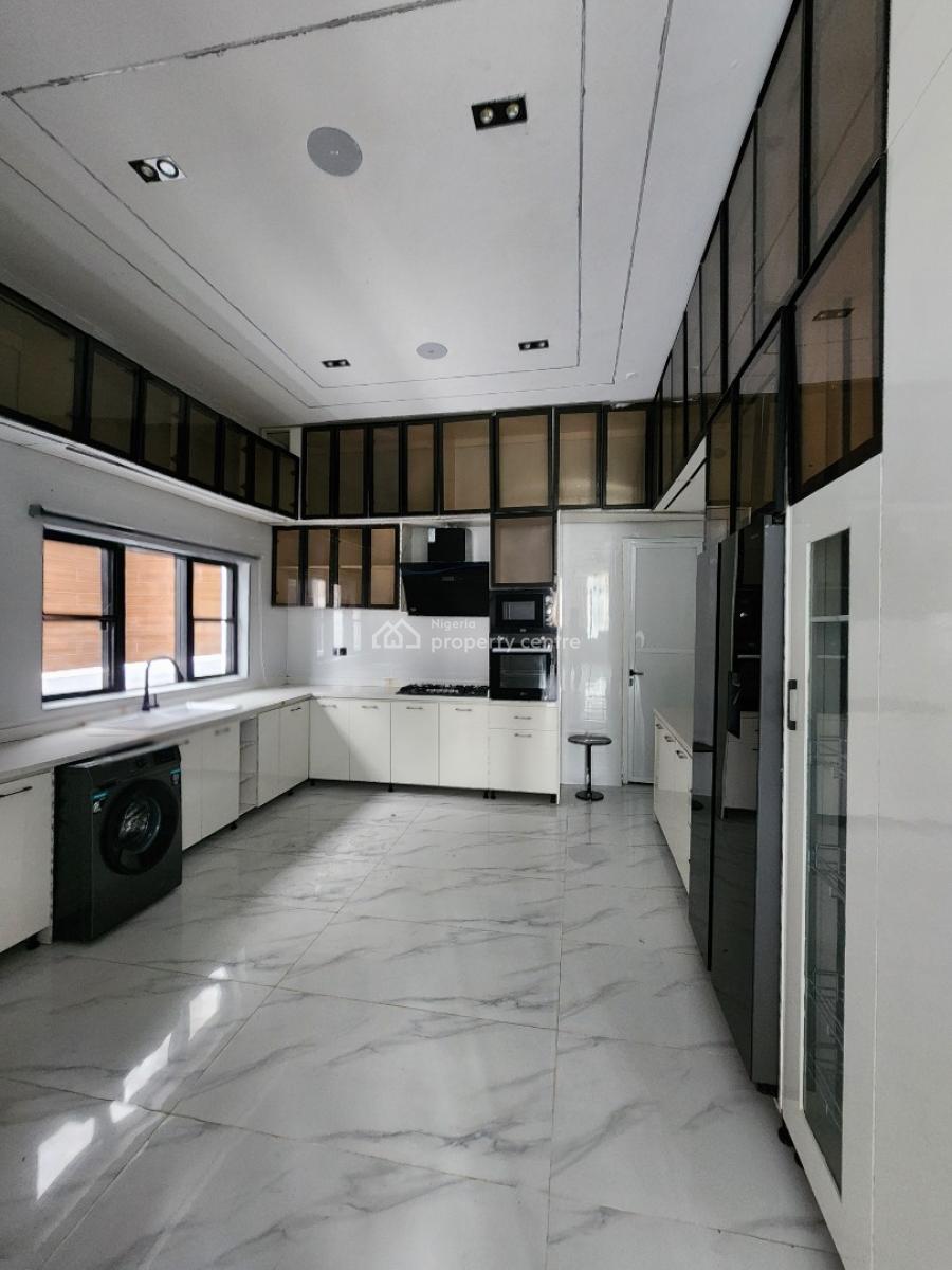Nicely Built Furnished 5 Bedroom Detached Duplex + Bq, Pool, Chevron, Lekki, Lagos, Detached Duplex for Sale