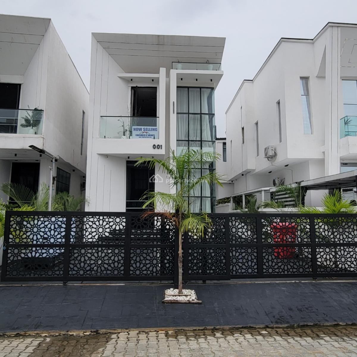 Luxurious 5bedroom Duplex with a Bq and a Pool, Chevron Toll Gate, Lekki, Lagos, Detached Duplex for Sale