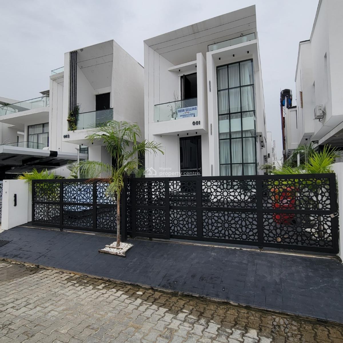 Luxurious 5bedroom Duplex with a Bq and a Pool, Chevron Toll Gate, Lekki, Lagos, Detached Duplex for Sale