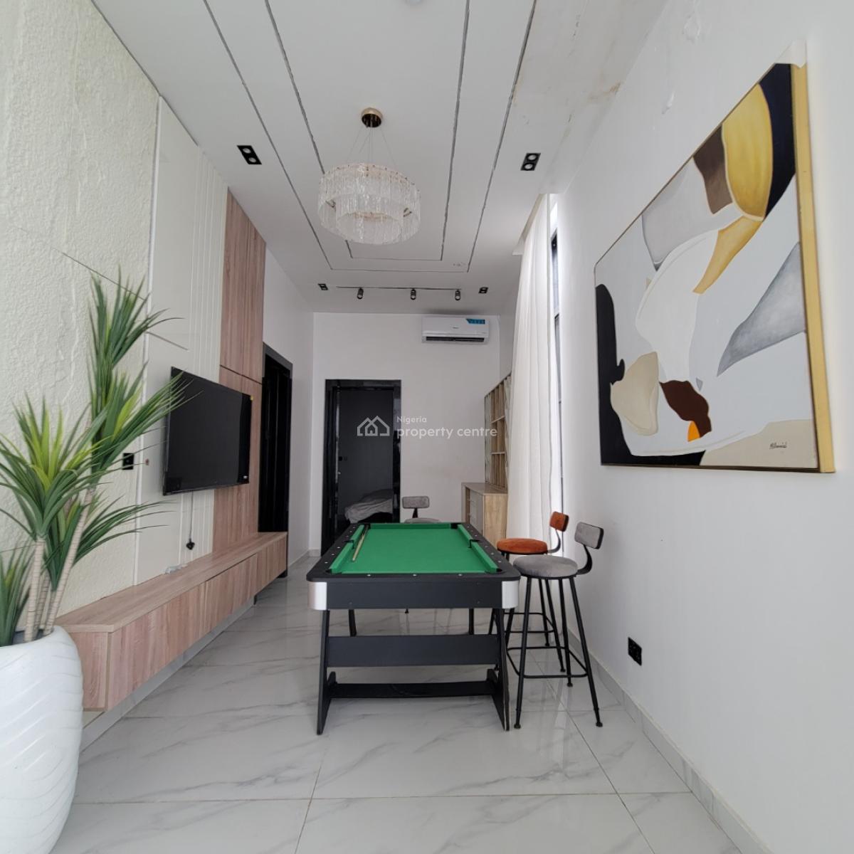 Luxurious 5bedroom Duplex with a Bq and a Pool, Chevron Toll Gate, Lekki, Lagos, Detached Duplex for Sale