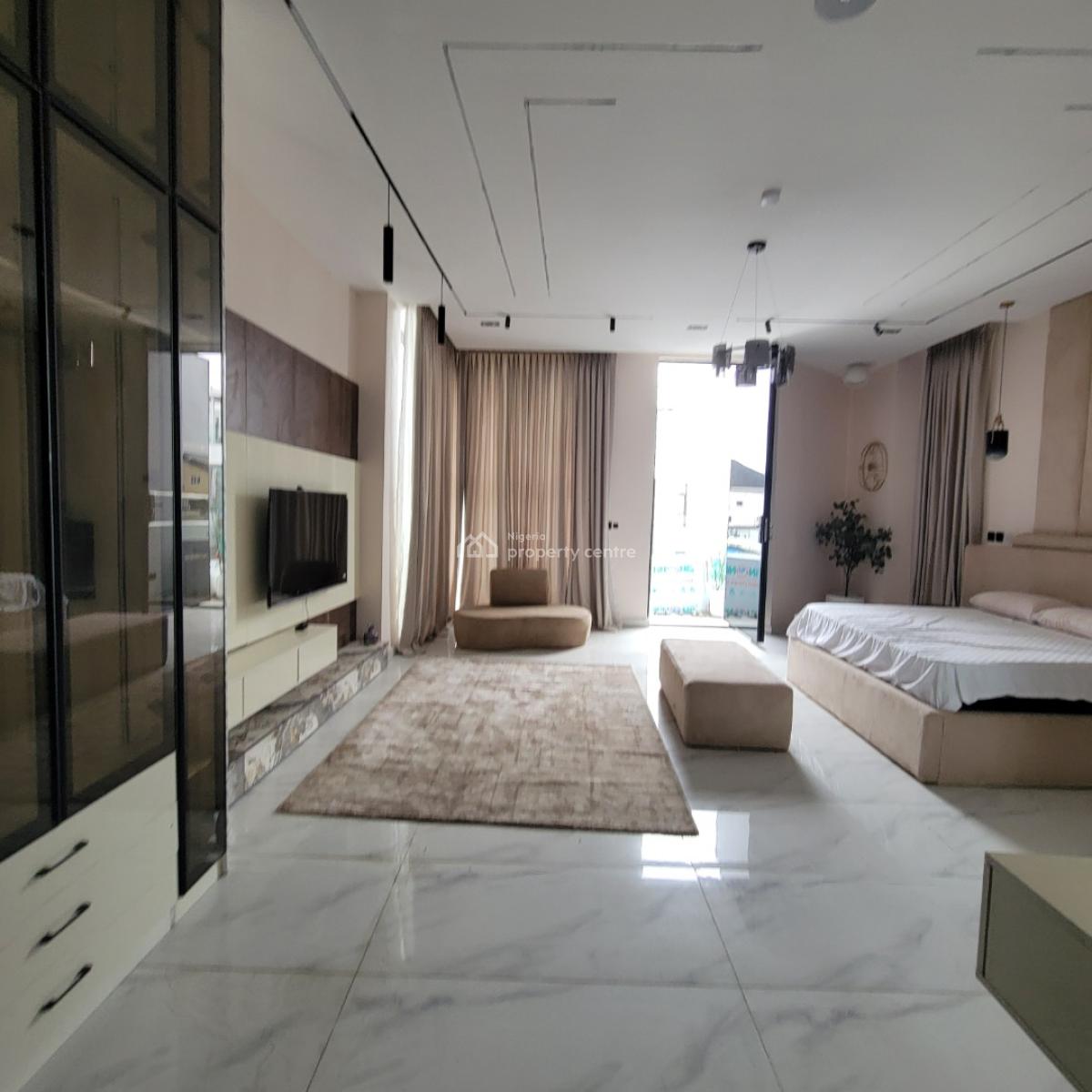 Luxurious 5bedroom Duplex with a Bq and a Pool, Chevron Toll Gate, Lekki, Lagos, Detached Duplex for Sale