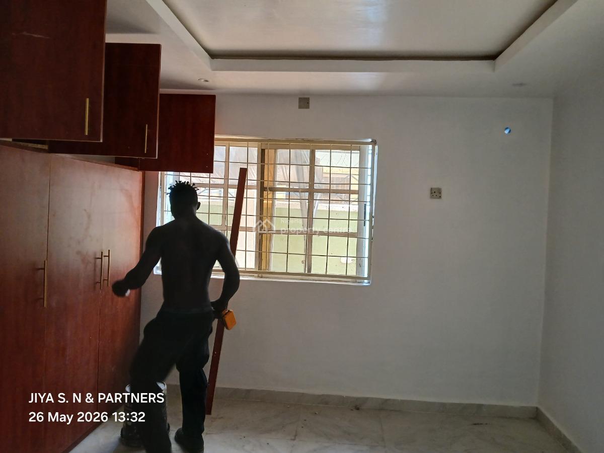 3 Bedroom Semi-detached Bungalow Alone in The Compound, Sunnyvale Estate, Galadimawa, Abuja, Semi-detached Bungalow for Rent