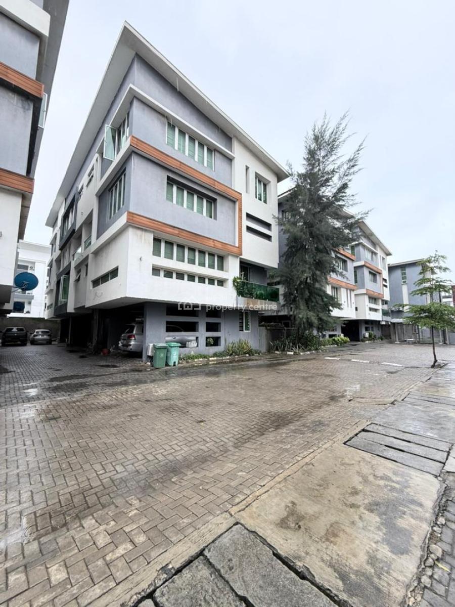 4bedroom Terrace Duplex with Bq in a Secured Estate, Richmond, Ikate, Lekki, Lagos, Terraced Duplex for Rent