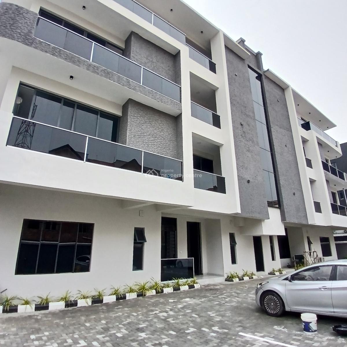 Newly Built 3 Bedroom Apartment with Bq, Lekki Phase 1, Lekki, Lagos, Flat / Apartment for Rent