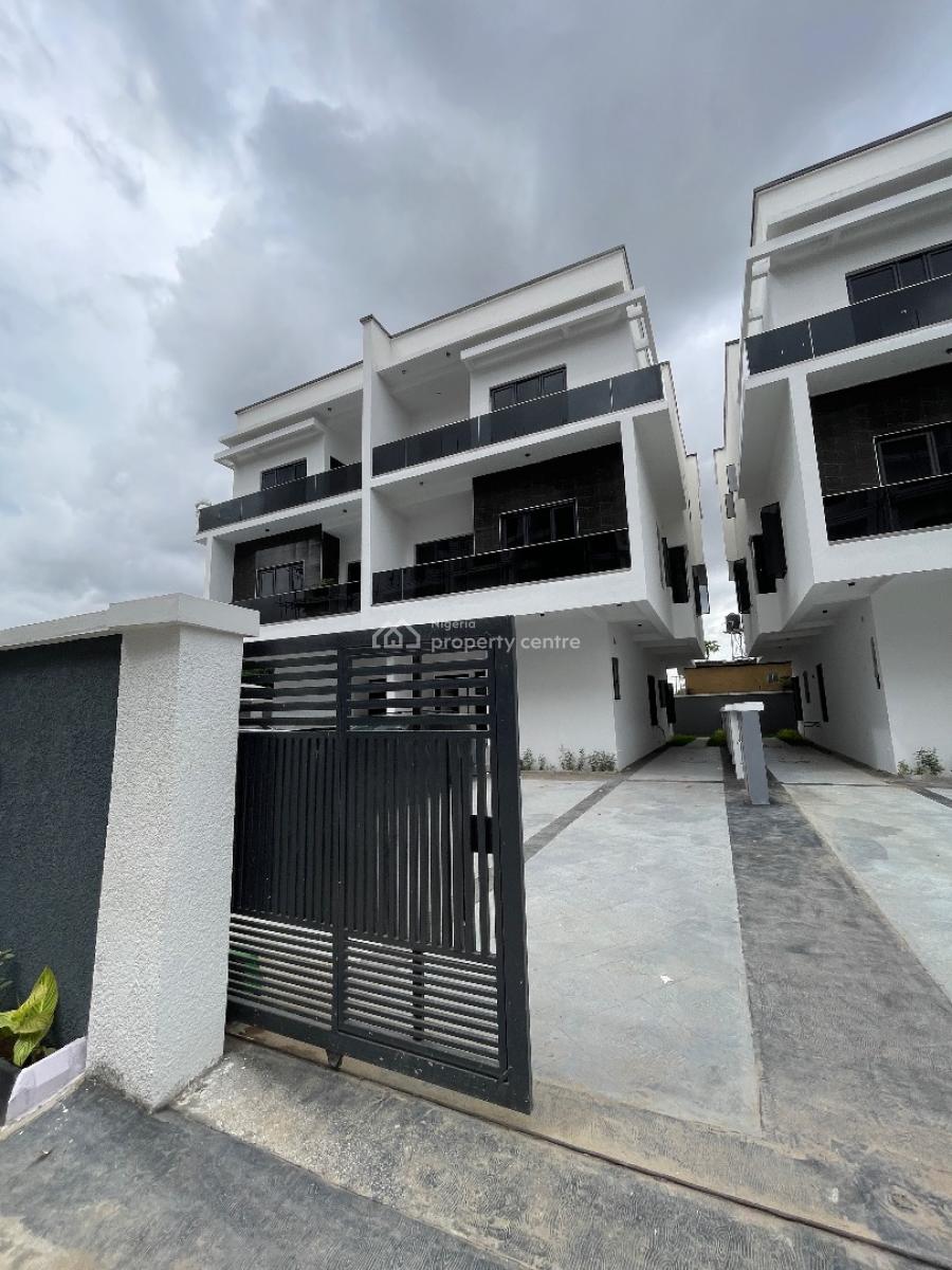 Newly Built Spacious 5 Bedroom Semi Detached Duplex+bq, Marriott Hotel, Ikeja Golf Club, Radisson Blu Anchorage, Legend Hotel Lagos Airport, Ikeja Gra, Ikeja, Lagos, Semi-detached Duplex for Sale