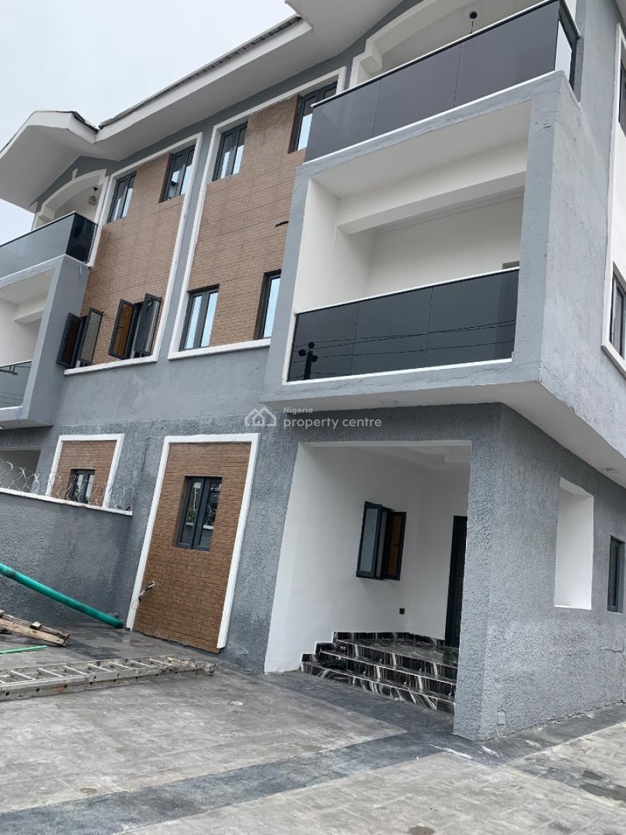 Brand New Luxurious 5bedroom Semi Detached with Bq in a Estate, Chevron, Lekki Phase 2, Lekki, Lagos, Flat / Apartment for Rent