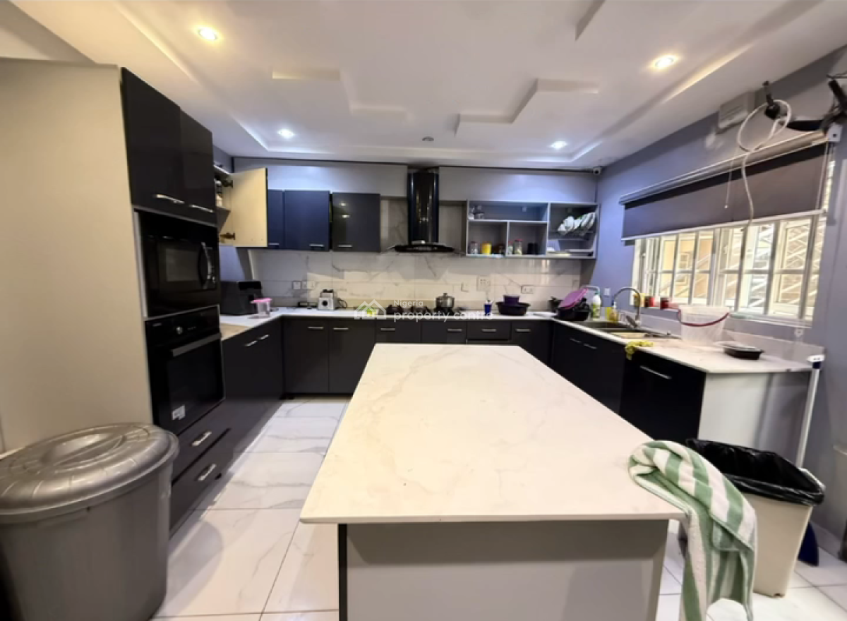 Fully Seevicer 4 Bedroom Semi Detached Duplex with a Room Boys Quarter, Ikate, Lekki, Lagos, Semi-detached Duplex for Sale