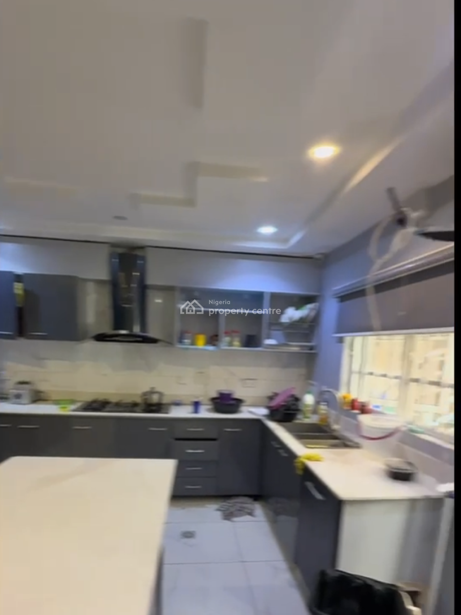Fully Seevicer 4 Bedroom Semi Detached Duplex with a Room Boys Quarter, Ikate, Lekki, Lagos, Semi-detached Duplex for Sale