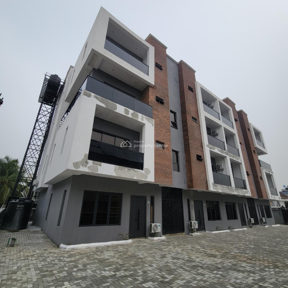 Magnificent 3 Bedroom Maisonette with a Pool,bq, Lekki Phase 1, Lekki, Lagos, House for Sale