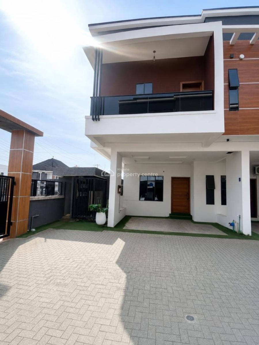 Luxury 4-bedroom Terrace Duplex with Excellent Facility, Ikota, Lekki, Lagos, Terraced Duplex for Sale