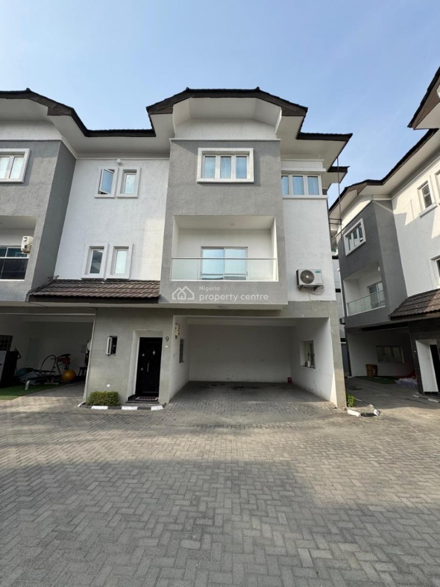 Premium 3 Bedroom Terraced Duplex with Bq in a Secure Estate, Lekki Phase1, Lekki, Lagos, Terraced Duplex for Sale