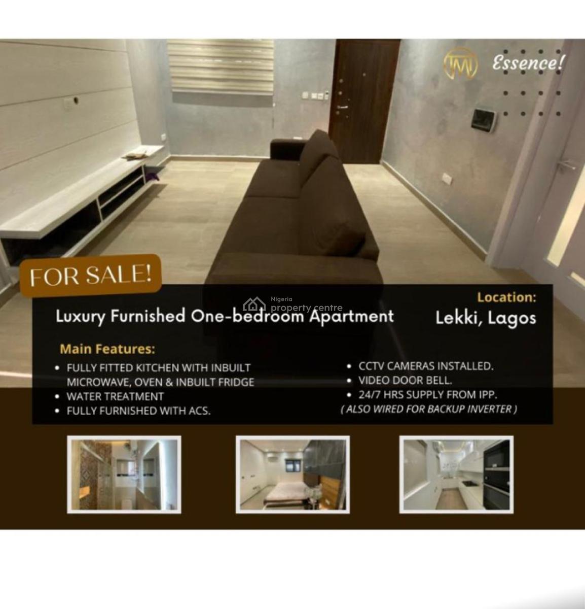 1 Bedroom Apartment, Ikate, Lekki, Lagos, Flat / Apartment for Sale