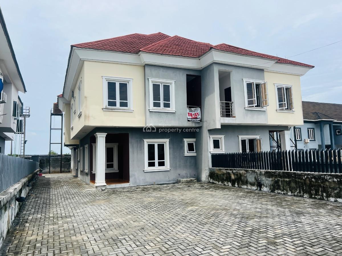 4 Bedroom Duplex with Bq, Off Monastery Road, Sangotedo, Ajah, Lagos, Semi-detached Duplex for Rent