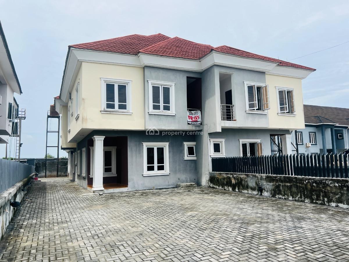 4 Bedroom Duplex with Bq, Off Monastery Road, Sangotedo, Ajah, Lagos, Semi-detached Duplex for Rent