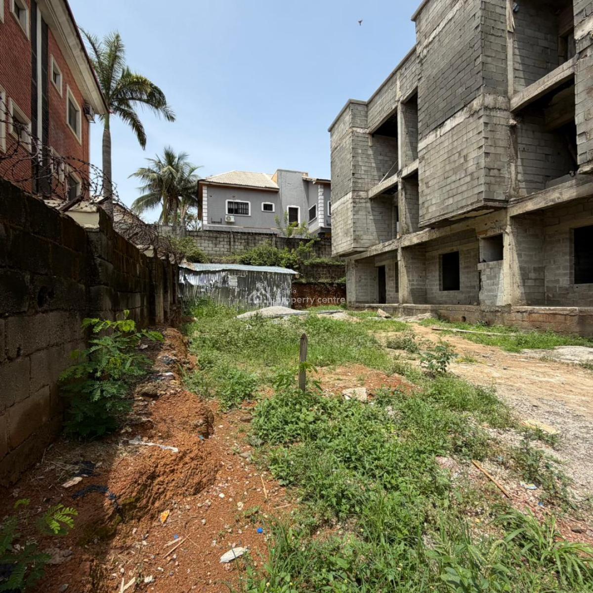 Massive Advanced Carcass 4 Bedroom Duplex with Bq & Exceptional Space, Off Ngozi Okonjo Iweala Way, Mabushi, Abuja, Terraced Duplex for Sale